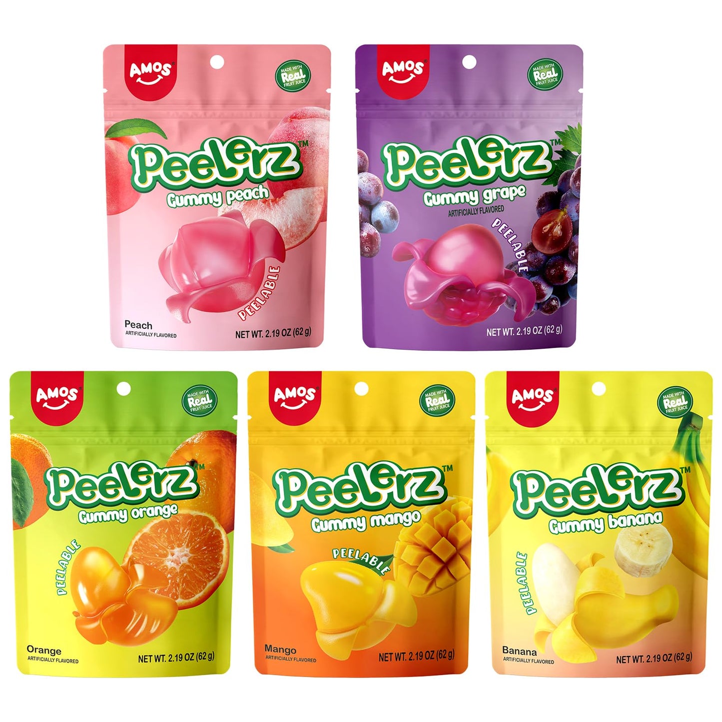 Peelerz Gummy Fruit Candy 6oz