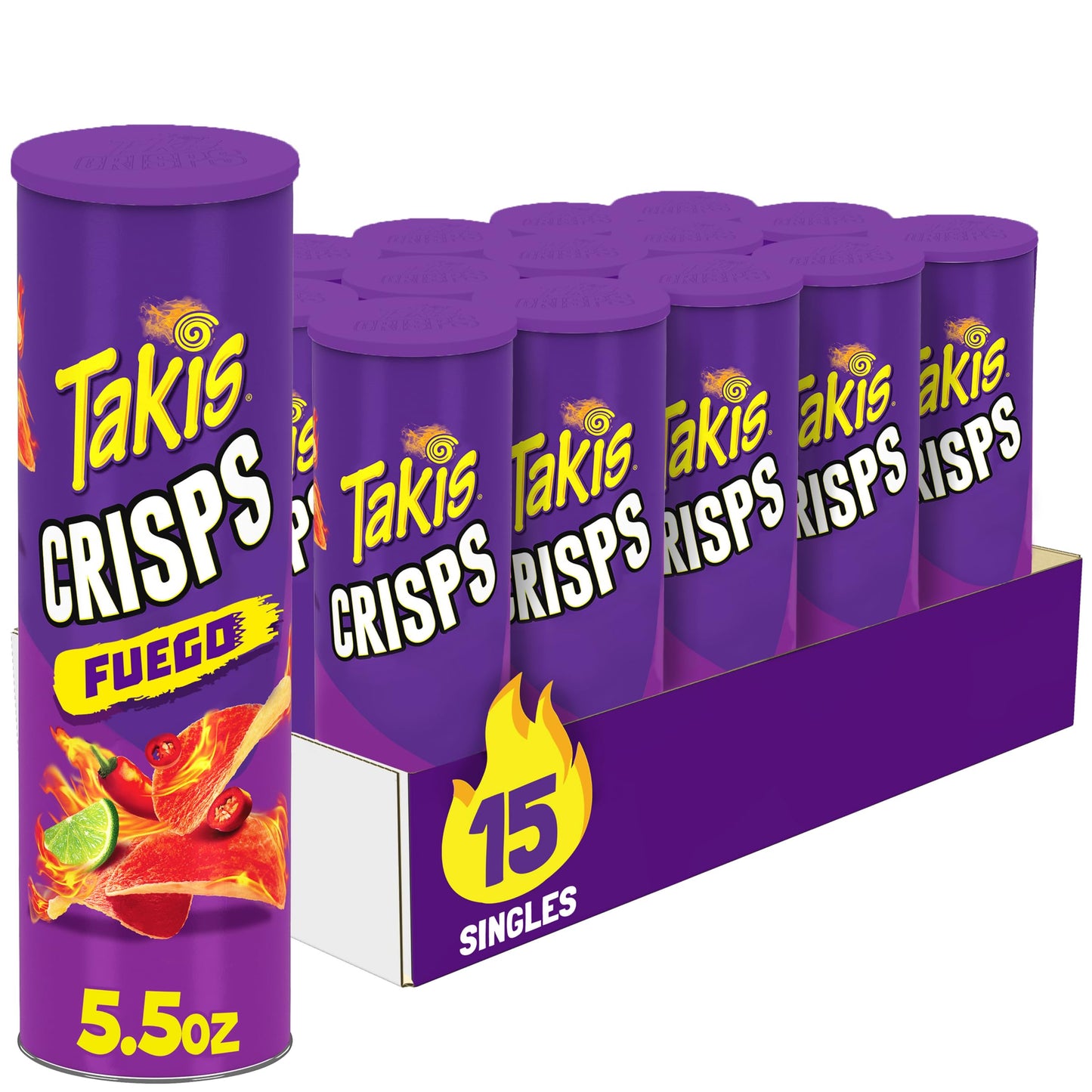 Takis Pringles 5.5oz Cans