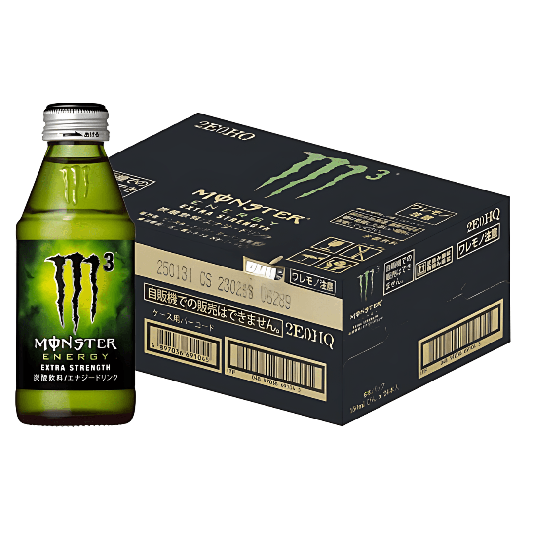 Japanese Monster Energy Drink Glass
