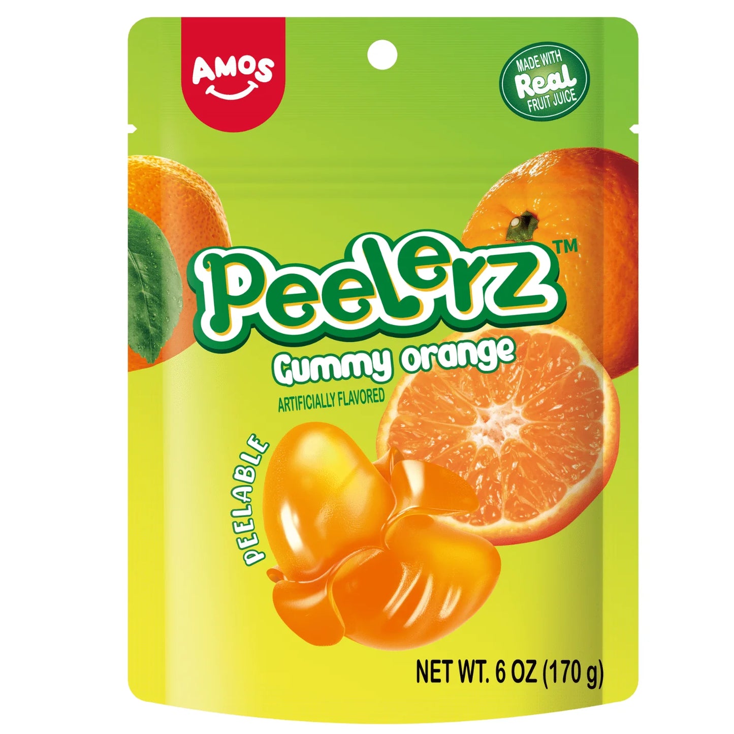 Peelerz Gummy Fruit Candy 6oz