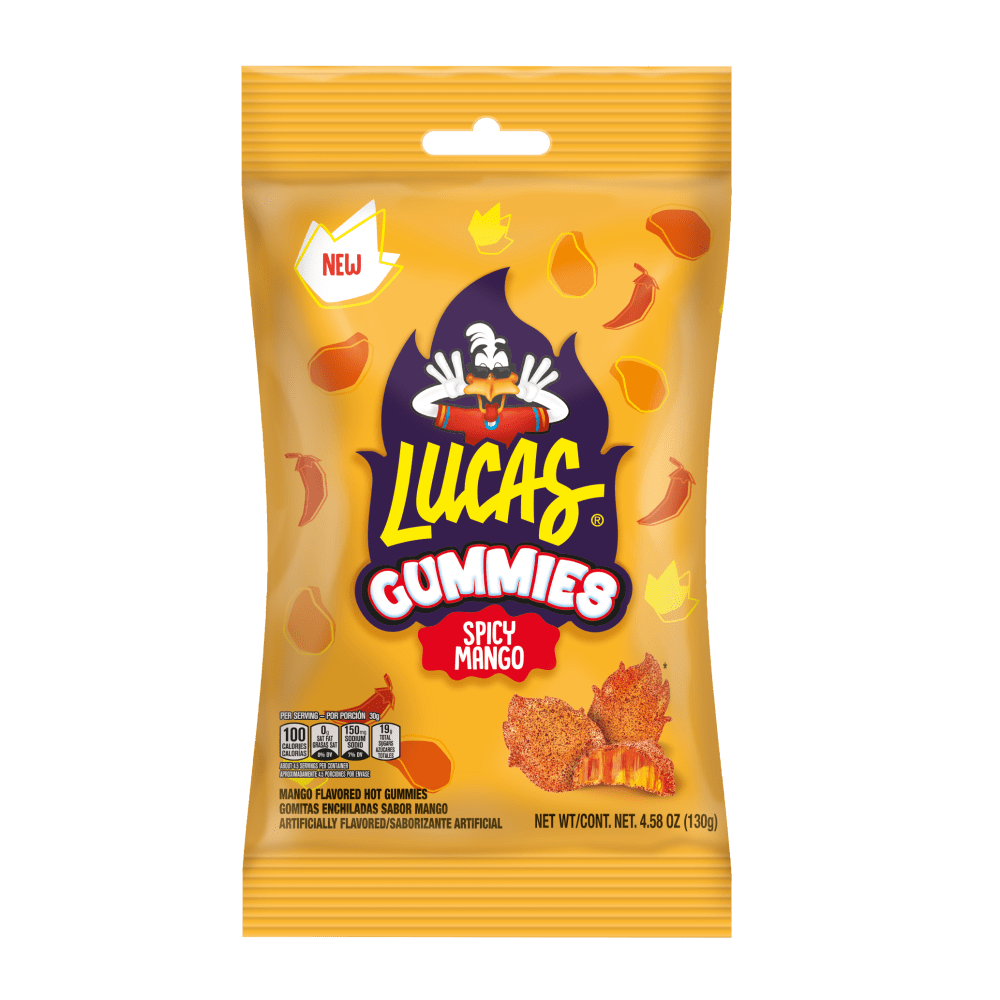 Lucas Gummies Spicy Mango/Spicy Watermelon 4oz
