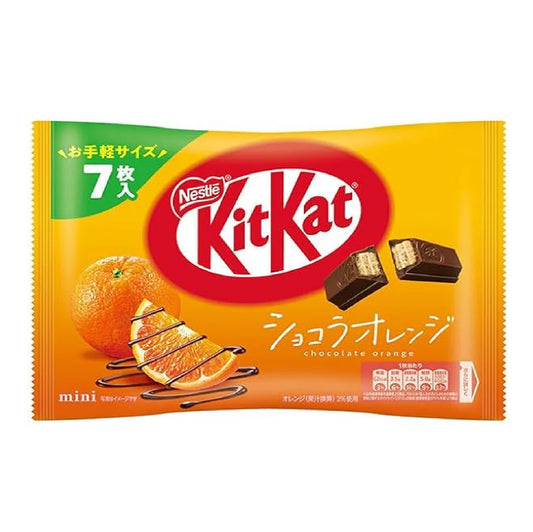 Exotic Kitkat Orange Chocolate flavor