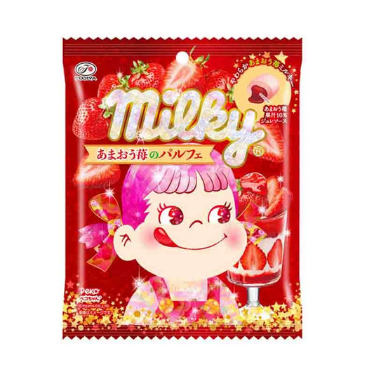 FUJIYA Extra Rich Milk Candy Strawberry