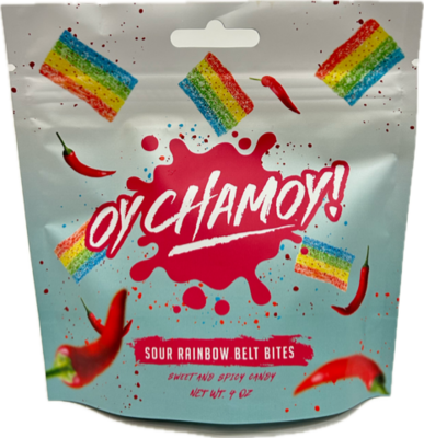 Oy Chamoy Sour Rainbow Belts