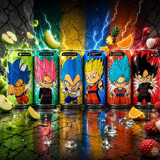 OceanBomb Dragon Ball Z Sodas