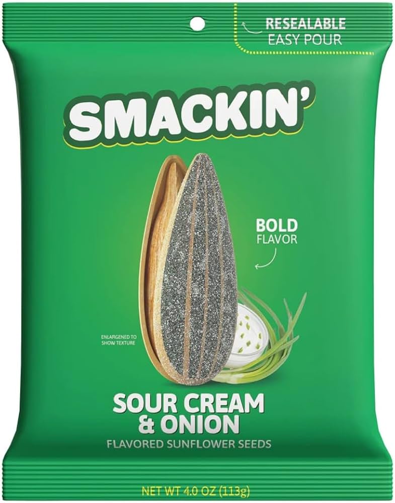 Smackin' Sunflower Seeds 4oz Bags