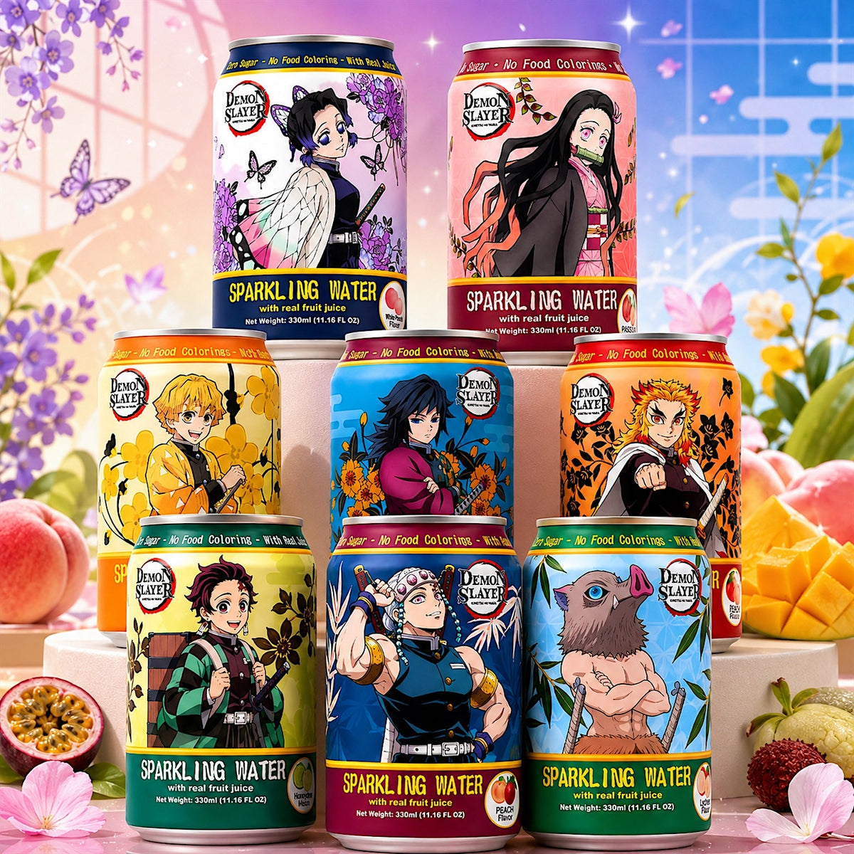 Demon Slayer Sparkling Water