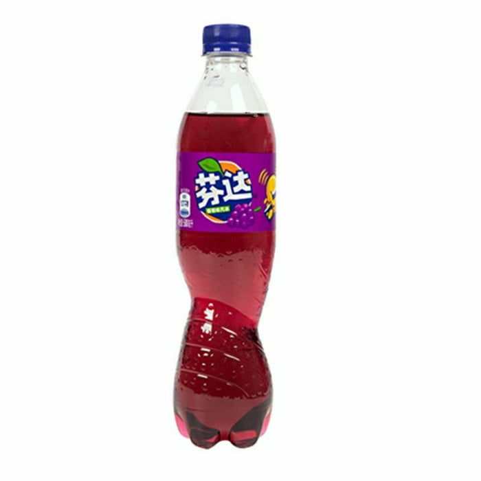 Exotic Fanta Grape Flavor Soda