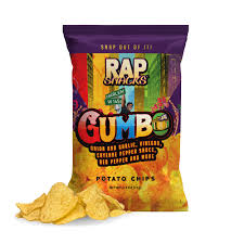 Rap Snacks Gumbo Onion And Garlic, Vinegar, Cayenne pepper Sauce, Red Pepper and more