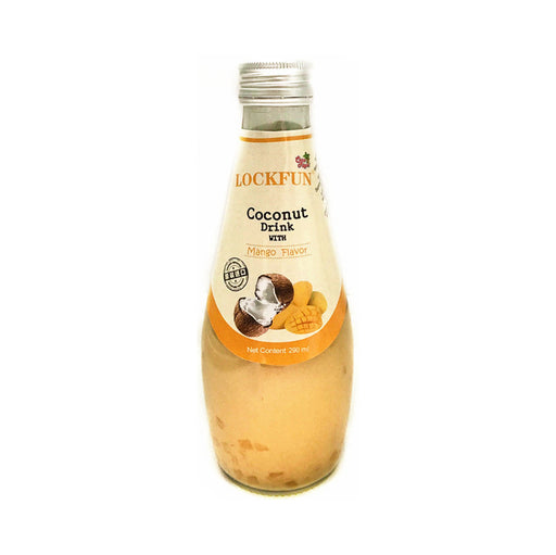 Exotic LOCK FUN Coconut Drink With Mango Flavor