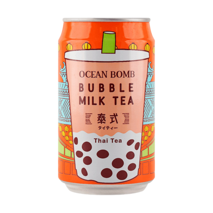Ocean Bomb Bubble Milk Tea Thai Tea