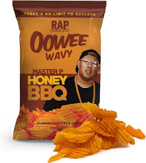 Rap Snacks Oowee Wavy Master P Honey BBQ