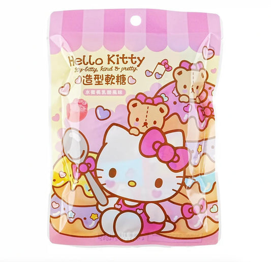 Hello Kitty White Peach Gummy