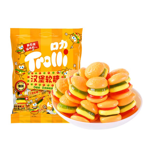 Trolli Hamburger Shaped Gummy