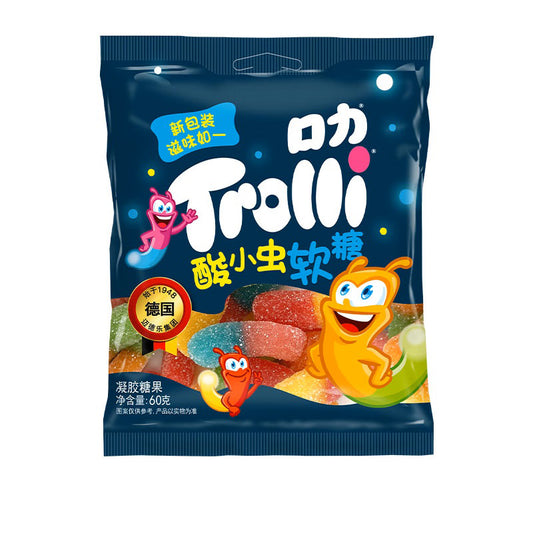 Trolli Acid Color Worm Gummy