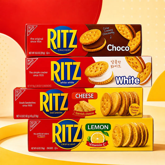 Exotic Ritz Sandwich Crackers Flavors