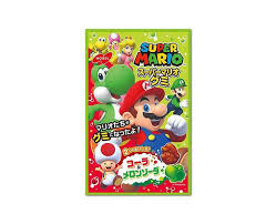 Super Mario Gummy Cola & Melon Soda
