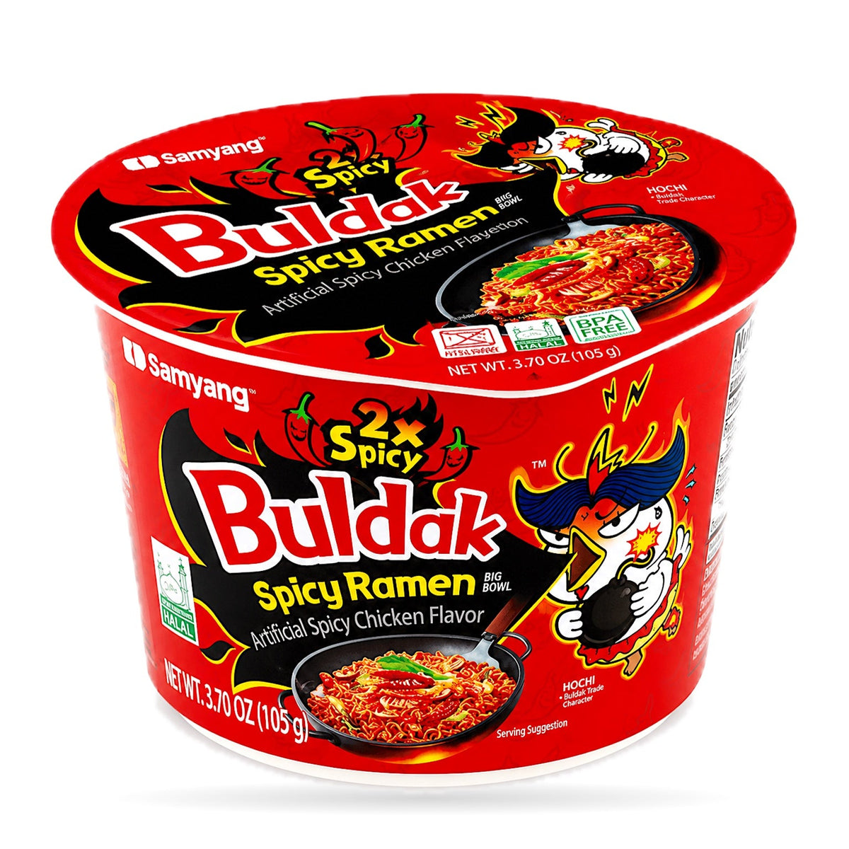 Buldak Variety Flavored Cups