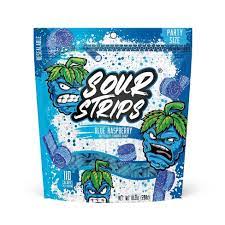 Sour Strips Blue Raspberry Big Bag