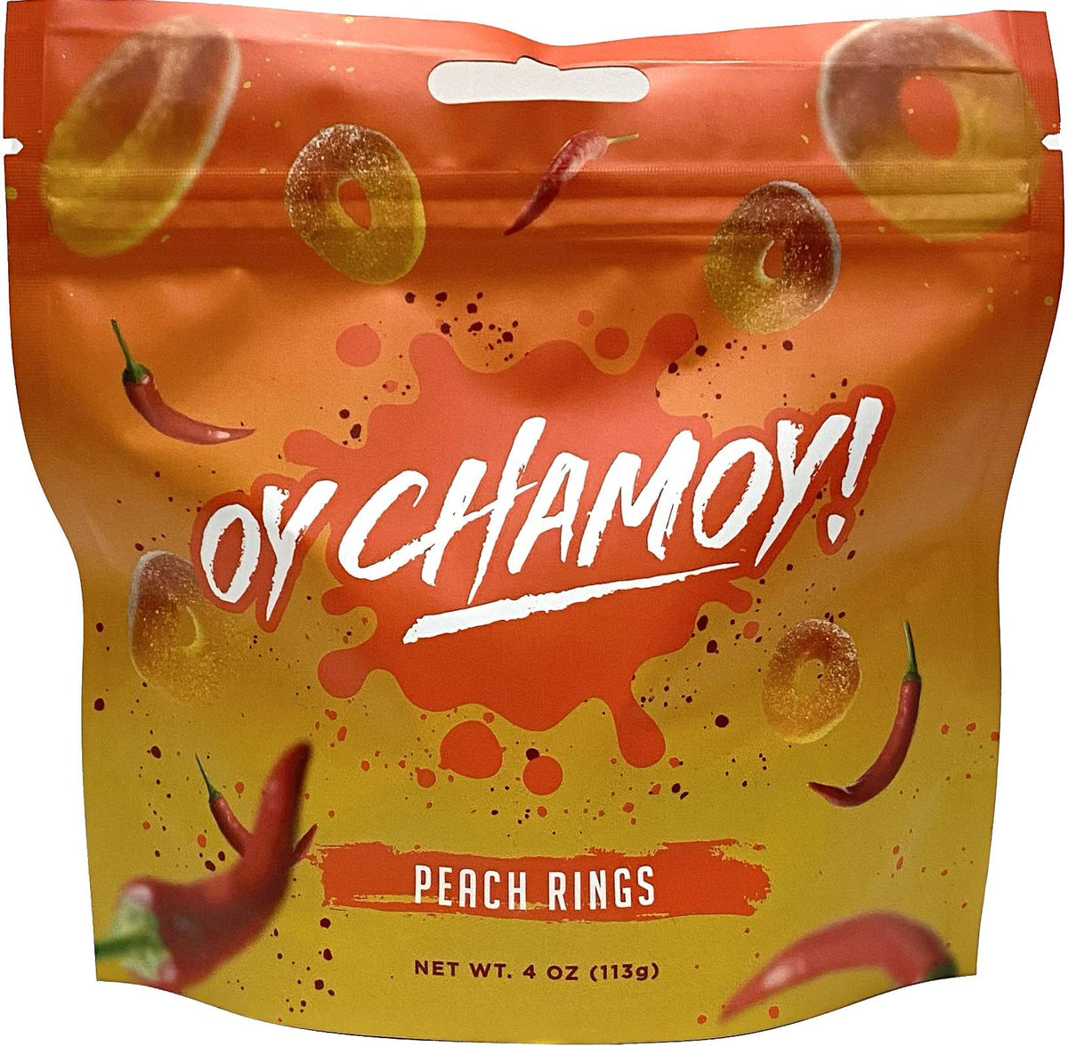 Oy Chamoy Sour Peach Rings — SAHARA STOCK & GO